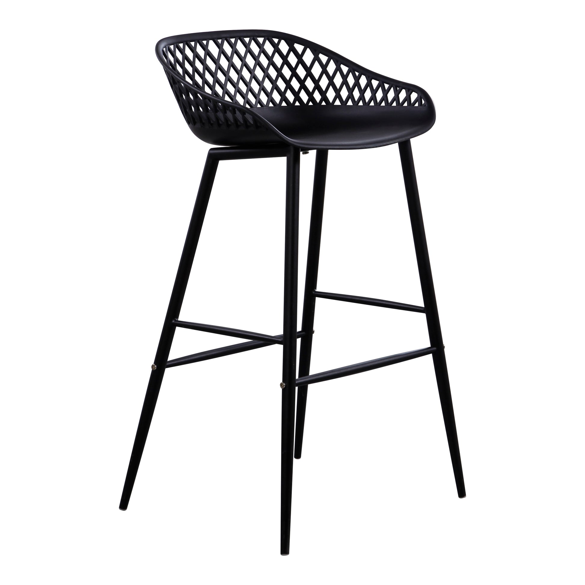 PIAZZA OUTDOOR BARSTOOL BLACK-M2 | Modishstore | Outdoor Chairs-3