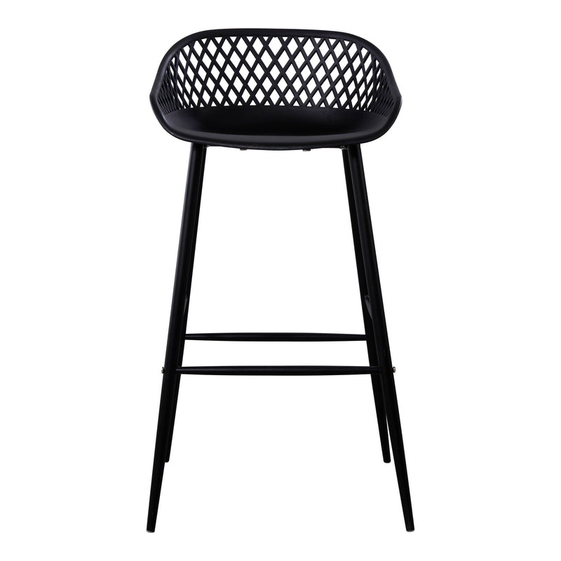 Piazza Outdoor Barstool Black-M2 By Moe's Home Collection | Bar Stools | Modishstore - 1