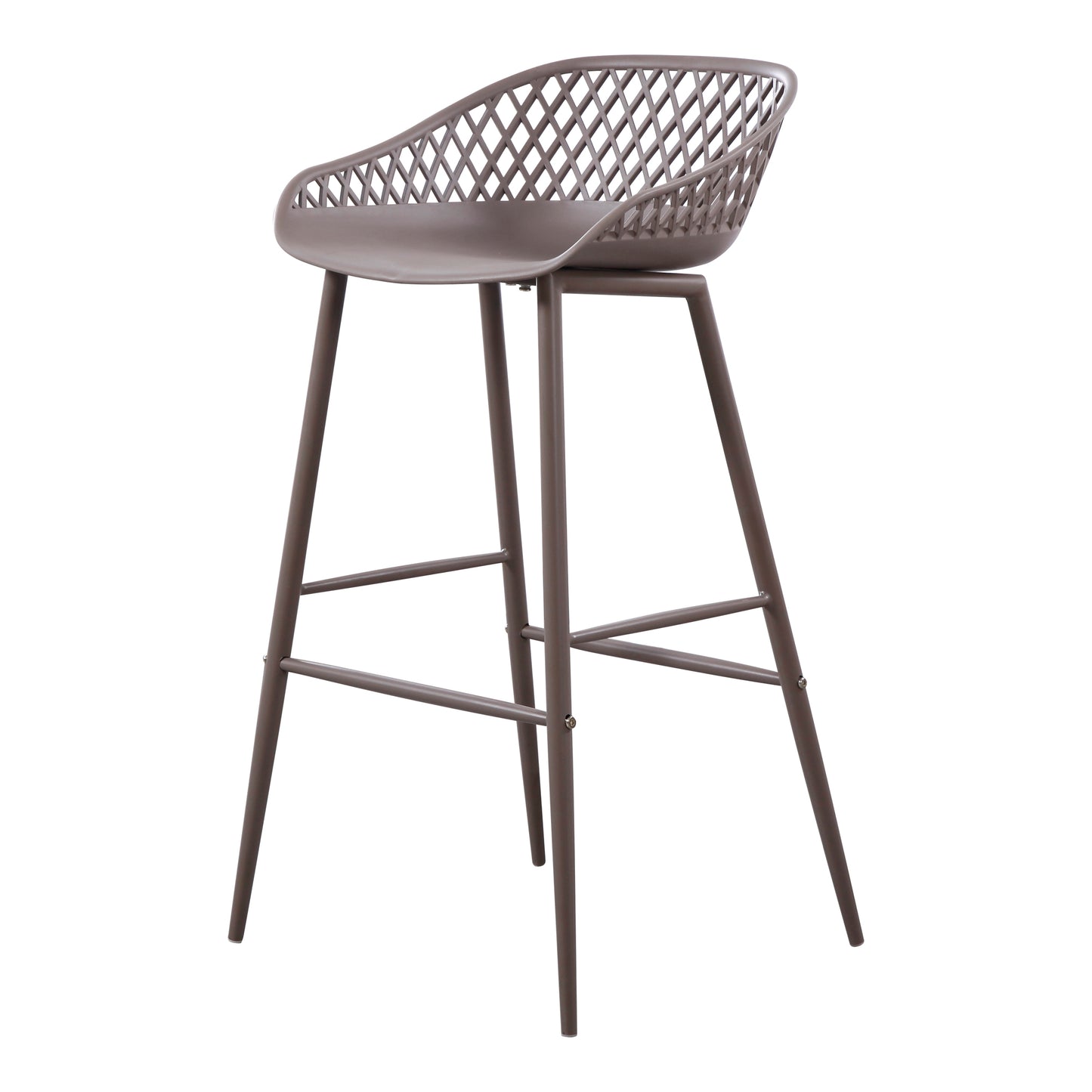 Piazza Outdoor Barstool Black-M2 By Moe's Home Collection | Bar Stools | Modishstore - 4
