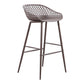 PIAZZA OUTDOOR BARSTOOL BLACK-M2 | Modishstore | Outdoor Chairs-6