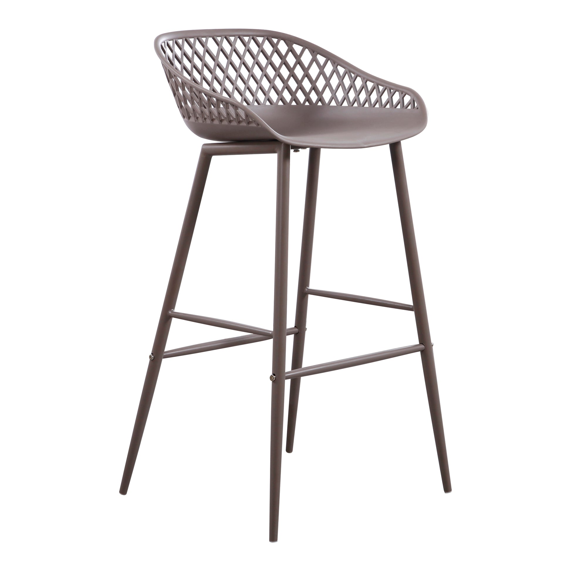 Piazza Outdoor Barstool Black-M2 By Moe's Home Collection | Bar Stools | Modishstore - 6