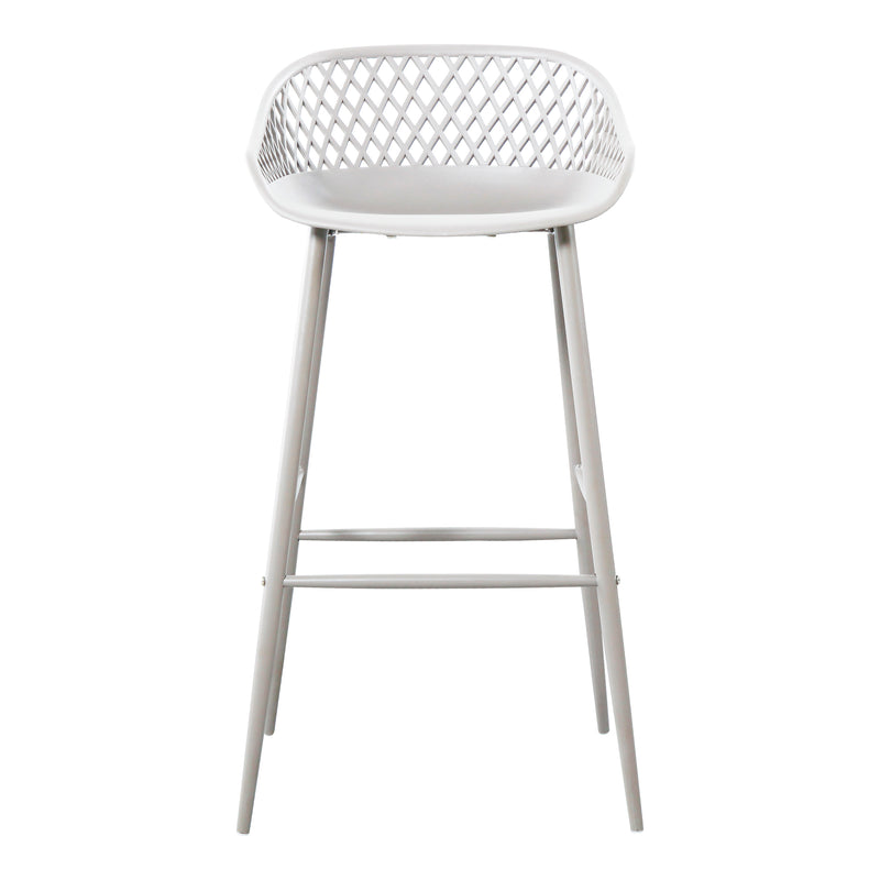Piazza Outdoor Barstool White-Set Of Two By Moe's Home Collection | Bar Stools | Modishstore - 1