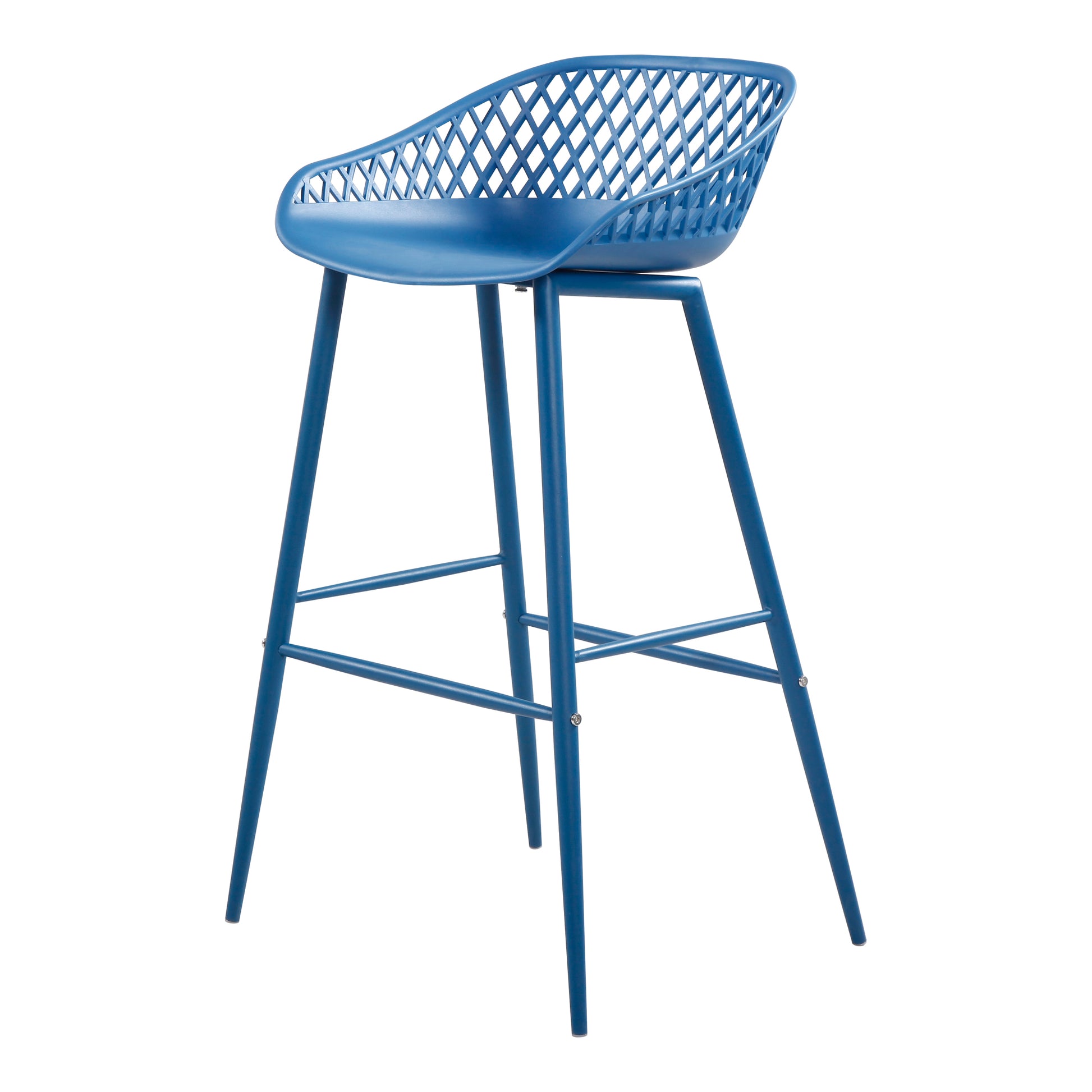 Piazza Outdoor Barstool Black-M2 By Moe's Home Collection | Bar Stools | Modishstore - 8
