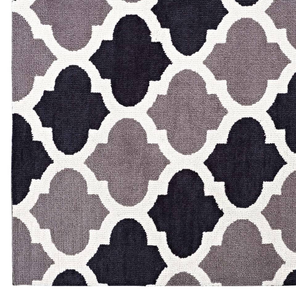 Modway Lida Moroccan Trellis 5x8 Area Rug - R-1001-58 | Rugs | Modishstore - 4