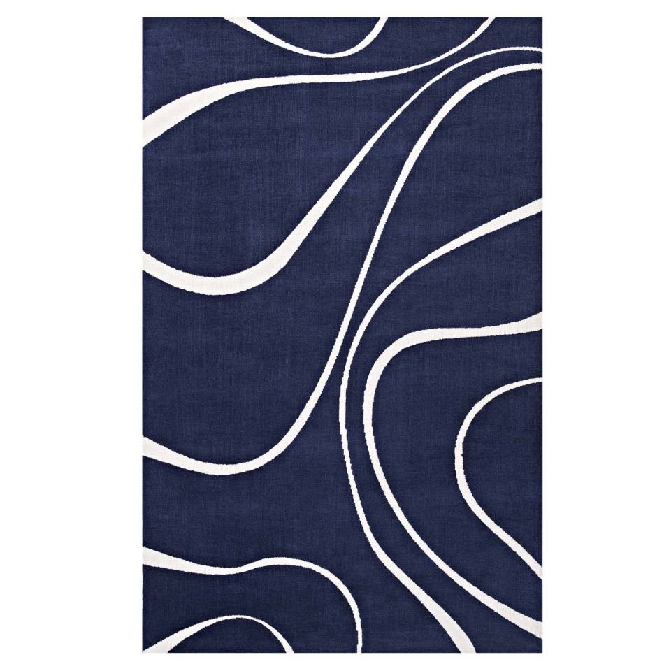 Modway Therese Abstract Swirl 8x10 Area Rug | Rugs | Modishstore-3