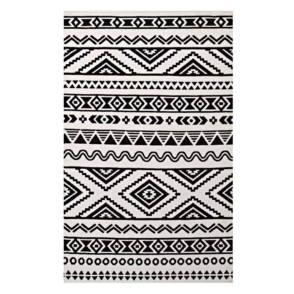 Modway Haku Geometric Moroccan Tribal 8x10 Area Rug - R-1010-810 | Rugs | Modishstore - 2