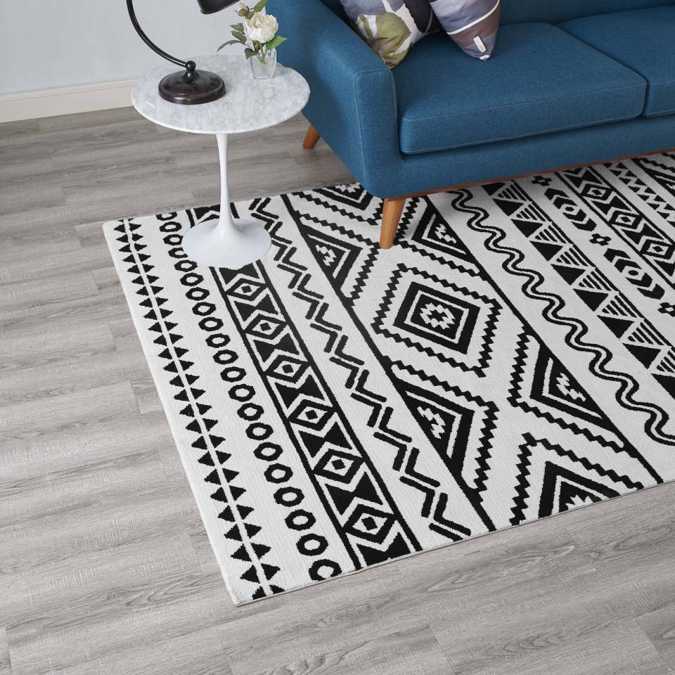 Modway Haku Geometric Moroccan Tribal 8x10 Area Rug - R-1010-810 | Rugs | Modishstore - 7
