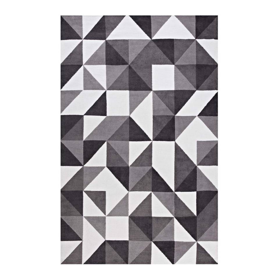 Modway Kahula Geometric Triangle Mosaic 8x10 Area Rug - R-1014-810 | Rugs | Modishstore - 2
