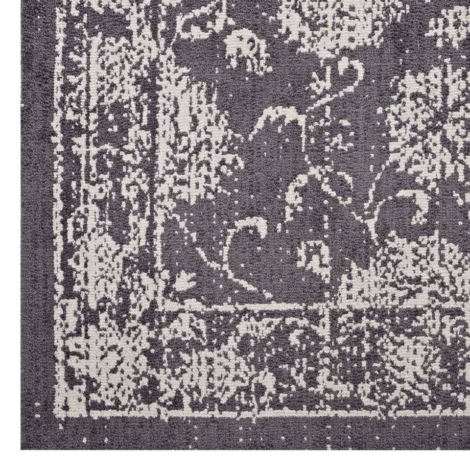 Modway Kazia Distressed Floral Lattice 8x10 Area Rug - R-1020A-810 | Rugs | Modishstore - 4