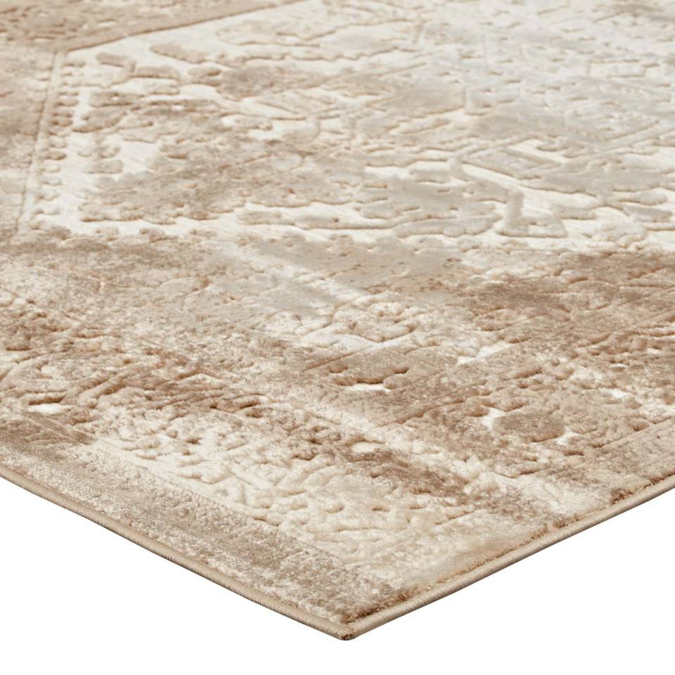 Modway Rosina Distressed Persian Vintage Medallion 8x10 Area Rug - R-1094-810 | Rugs | Modishstore - 4