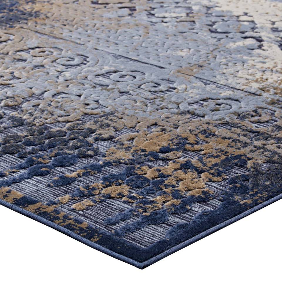 Modway Kalene Distressed Vintage Turkish 8X10 Area Rug - R-1098-810 | Rugs | Modishstore - 4