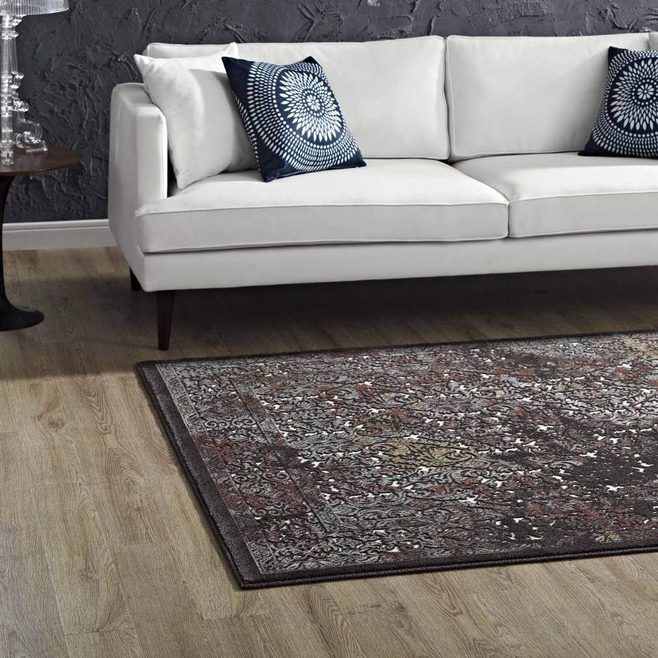 Modway Westia Ornate Turkish 8x10 Vintage Area Rug - R-1101-810 | Rugs | Modishstore - 7
