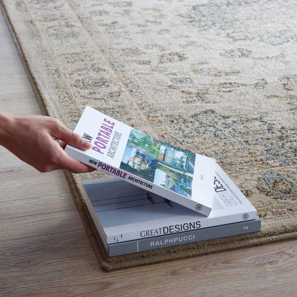 Modway Atara Distressed Vintage Persian Medallion 5x8 Area Rug - R-1102-58 | Rugs | Modishstore - 7