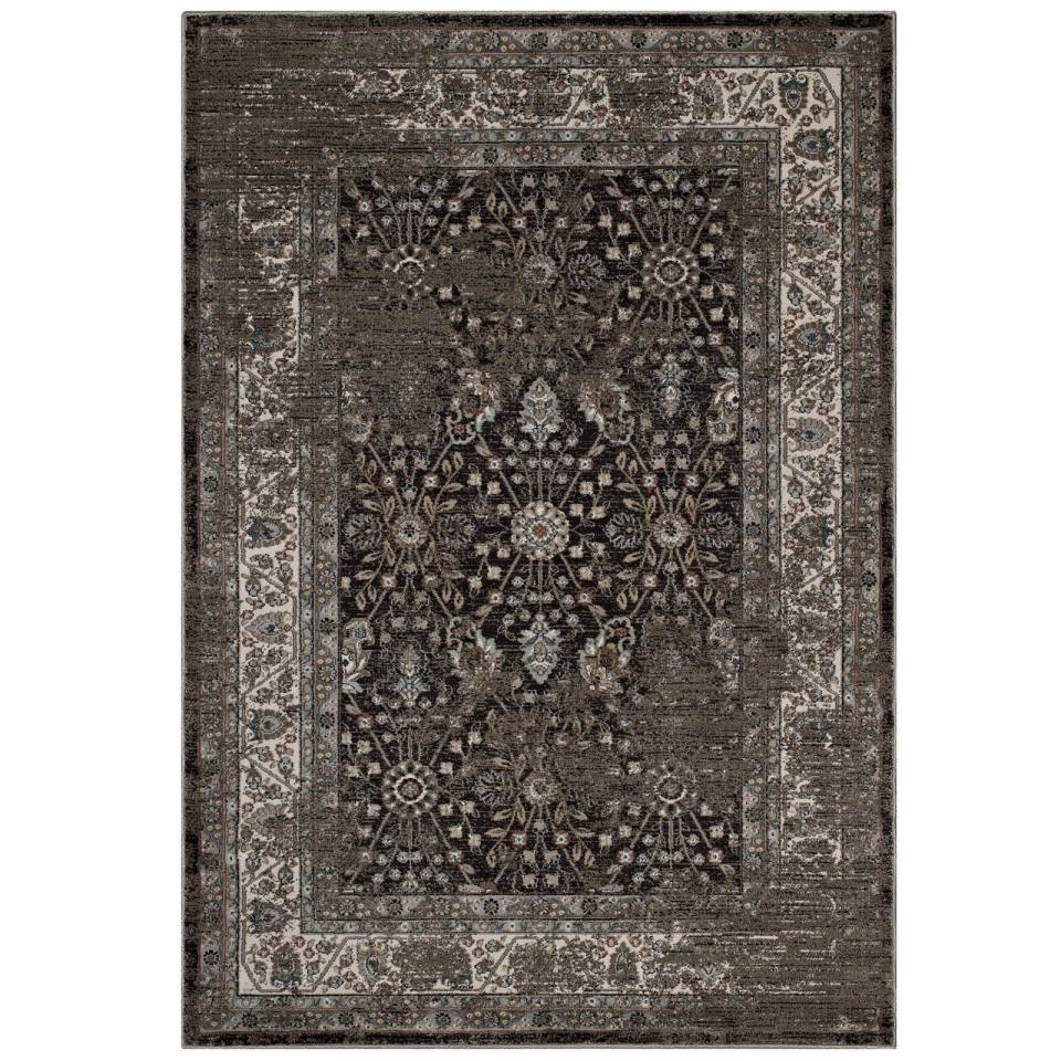 Modway Berit Distressed Vintage Floral Lattice 8x10 Area Rug - R-1104-810 | Rugs | Modishstore - 2