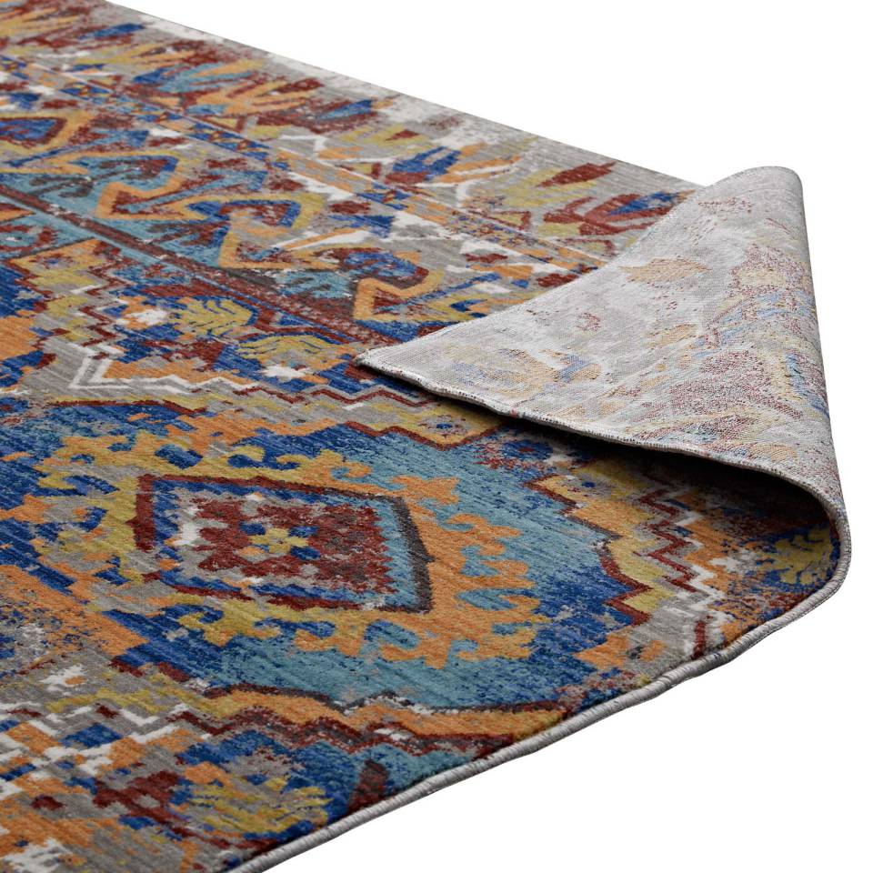 Modway Centehua Distressed Southwestern Aztec 8x10 Area Rug - R-1118-810 | Rugs | Modishstore - 5