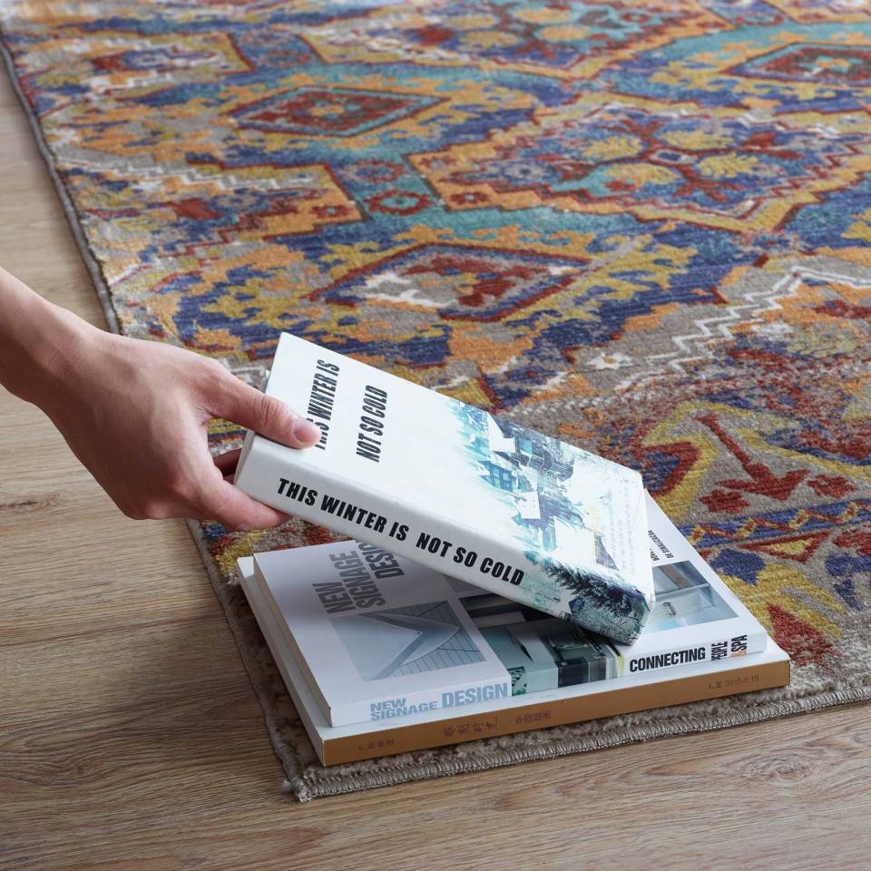 Modway Centehua Distressed Southwestern Aztec 8x10 Area Rug - R-1118-810 | Rugs | Modishstore - 6