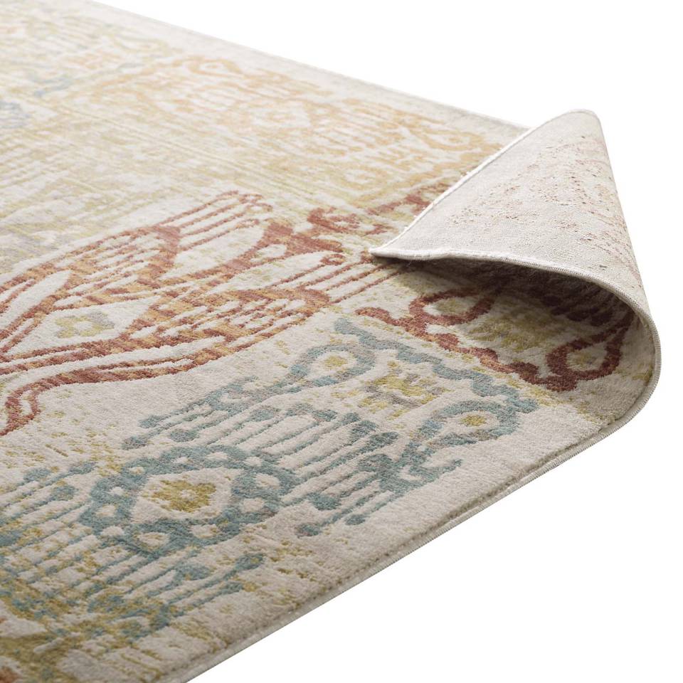 Modway Solimar Distressed Southwestern Aztec 8x10 Area Rug - R-1119-810 | Rugs | Modishstore - 5