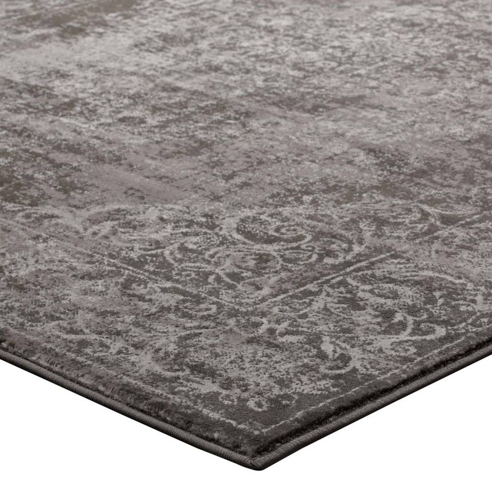 Modway Gamela Rustic Vintage Ornate Floral Medallion 8x10 Area Rug - R-1132-810 | Rugs | Modishstore - 4