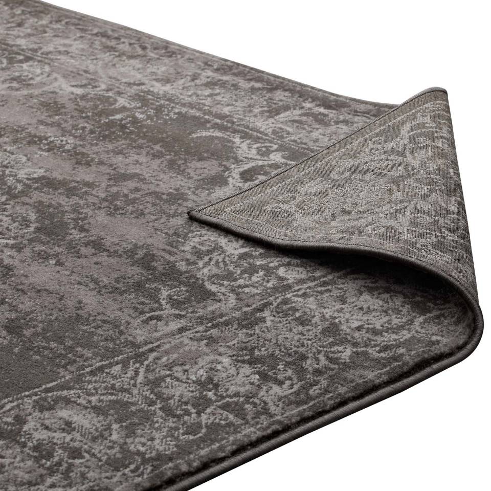 Modway Gamela Rustic Vintage Ornate Floral Medallion 8x10 Area Rug - R-1132-810 | Rugs | Modishstore - 5
