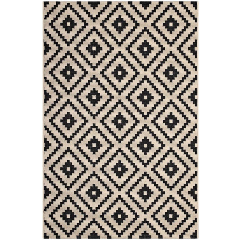 Modway Perplex  Geometric Diamond Trellis 8x10 Indoor and Outdoor Area Rug - R-1134-810 | Rugs | Modishstore - 2