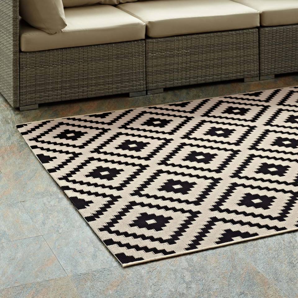 Modway Perplex  Geometric Diamond Trellis 8x10 Indoor and Outdoor Area Rug - R-1134-810 | Rugs | Modishstore - 7
