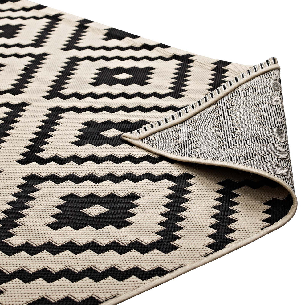Perplex Geometric Diamond Trellis 9x12 Indoor and Outdoor Area Rug By Modway - R-1134-912 | Rugs | Modishstore - 4
