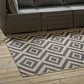 Modway Jagged Geometric Diamond Trellis 8x10 Indoor and Outdoor Area Rug - R-1135-810 | Rugs | Modishstore - 7