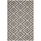 Jagged Geometric Diamond Trellis 9x12 Indoor and Outdoor Area Rug By Modway - R-1135-912 | Rugs | Modishstore - 1