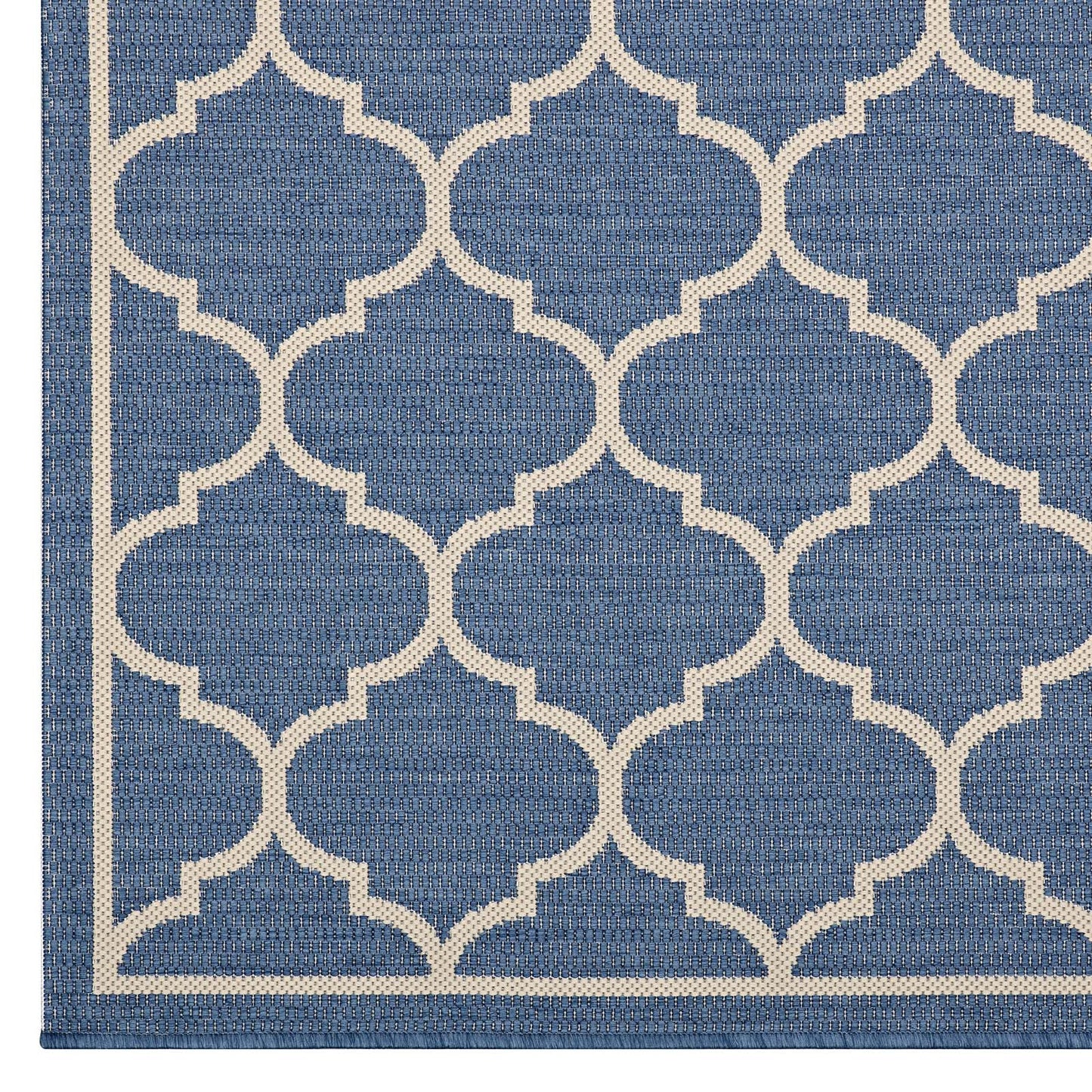 Avena Moroccan Quatrefoil Trellis 9x12 Indoor and Outdoor Area Rug By Modway | Rugs | Modishstore-2
