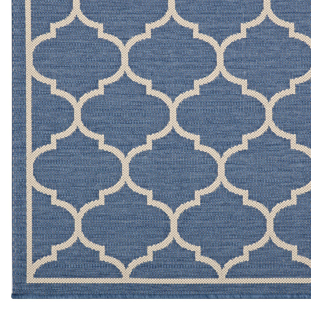 Avena Moroccan Quatrefoil Trellis 9x12 Indoor and Outdoor Area Rug By Modway - R-1137-912 | Rugs | Modishstore - 2