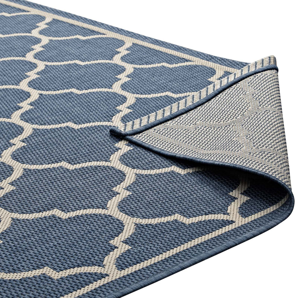 Avena Moroccan Quatrefoil Trellis 9x12 Indoor and Outdoor Area Rug By Modway - R-1137-912 | Rugs | Modishstore - 4