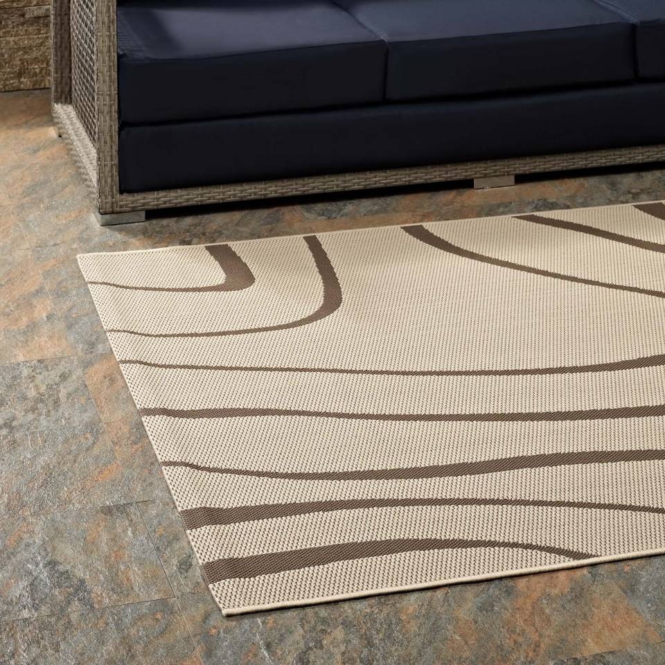 Modway Surge Swirl Abstract 8x10 Indoor and Outdoor Area Rug - R-1138-810 | Rugs | Modishstore - 7