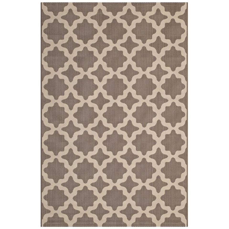 Modway Cerelia Moroccan Trellis 8x10 Indoor and Outdoor Area Rug - R-1139-810 | Rugs | Modishstore - 2