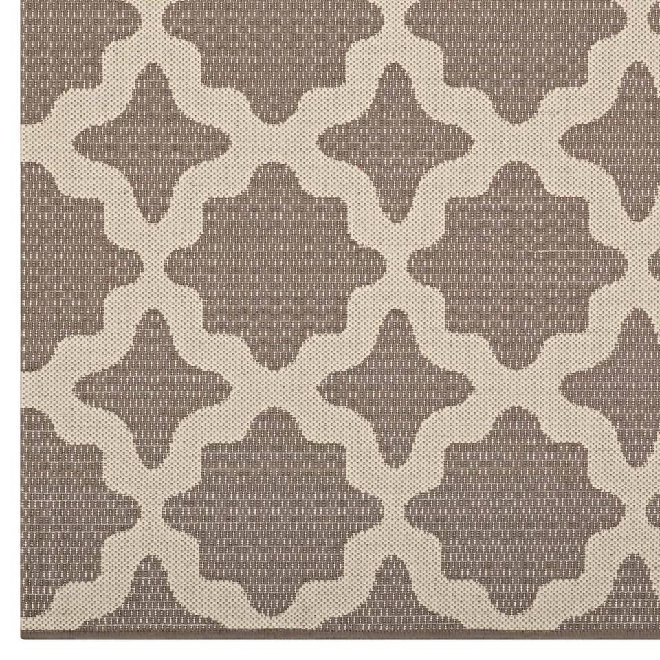 Modway Cerelia Moroccan Trellis 8x10 Indoor and Outdoor Area Rug - R-1139-810 | Rugs | Modishstore - 3