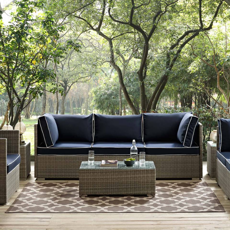 Modway Cerelia Moroccan Trellis 8x10 Indoor and Outdoor Area Rug - R-1139-810 | Rugs | Modishstore - 7