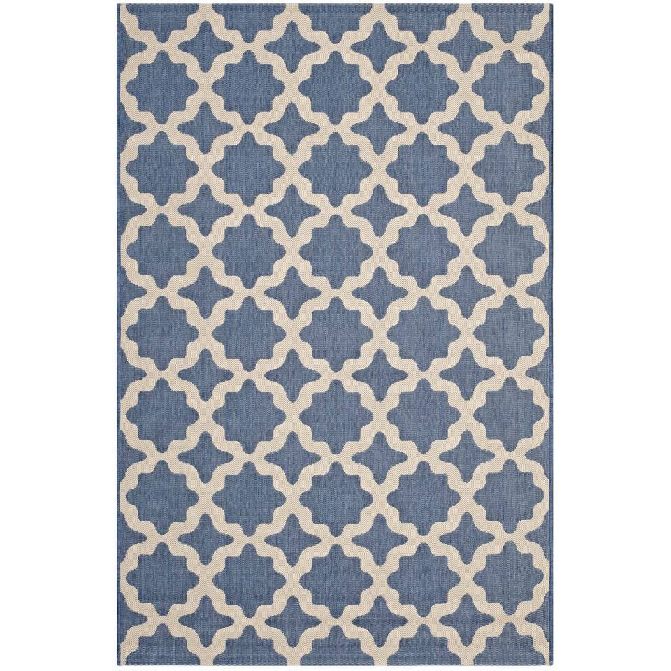 Modway Cerelia Moroccan Trellis 8x10 Indoor and Outdoor Area Rug - R-1139-810 | Rugs | Modishstore - 9