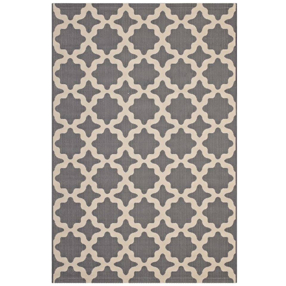 Modway Cerelia Moroccan Trellis 8x10 Indoor and Outdoor Area Rug - R-1139-810 | Rugs | Modishstore - 10