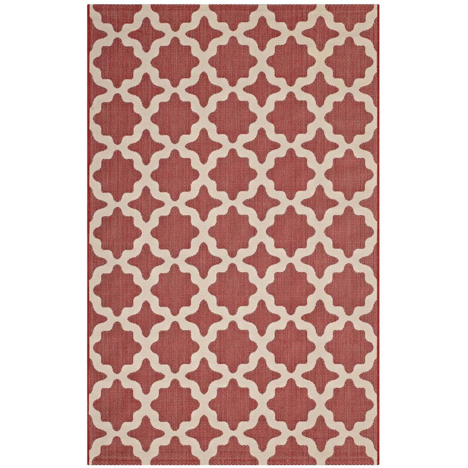Modway Cerelia Moroccan Trellis 8x10 Indoor and Outdoor Area Rug - R-1139-810 | Rugs | Modishstore - 11