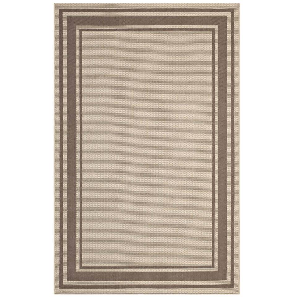 Modway Rim Solid Border 8x10 Indoor and Outdoor Area Rug - R-1140-810 | Rugs | Modishstore - 2