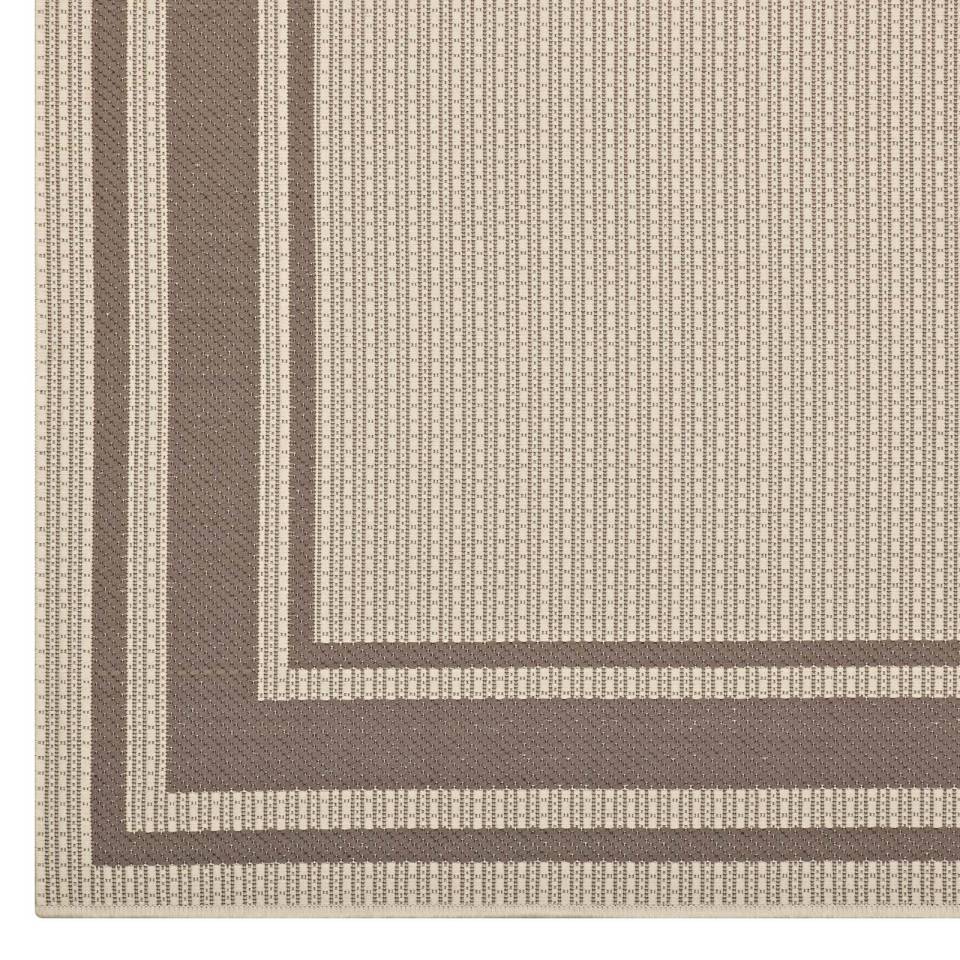 Modway Rim Solid Border 8x10 Indoor and Outdoor Area Rug - R-1140-810 | Rugs | Modishstore - 3