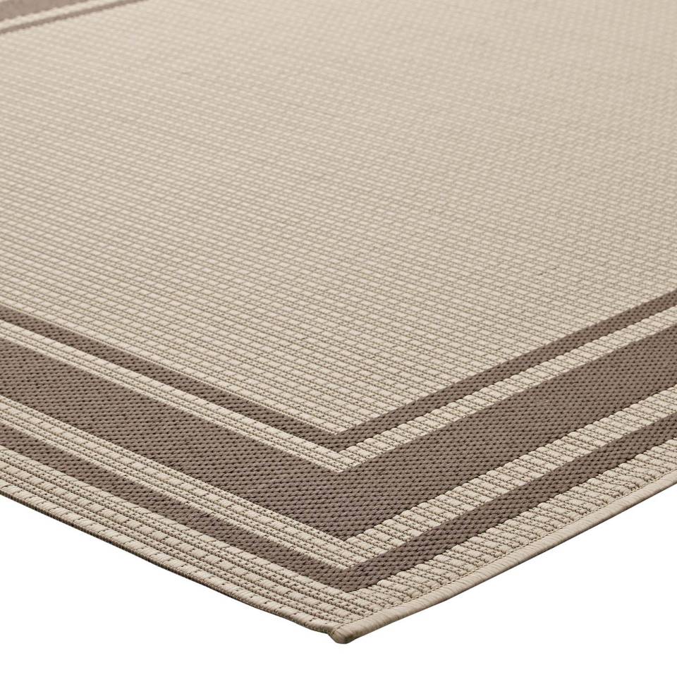Modway Rim Solid Border 8x10 Indoor and Outdoor Area Rug - R-1140-810 | Rugs | Modishstore - 4