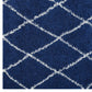 Modway Toryn Diamond Lattice 5x8 Shag Area Rug | Rugs | Modishstore-3