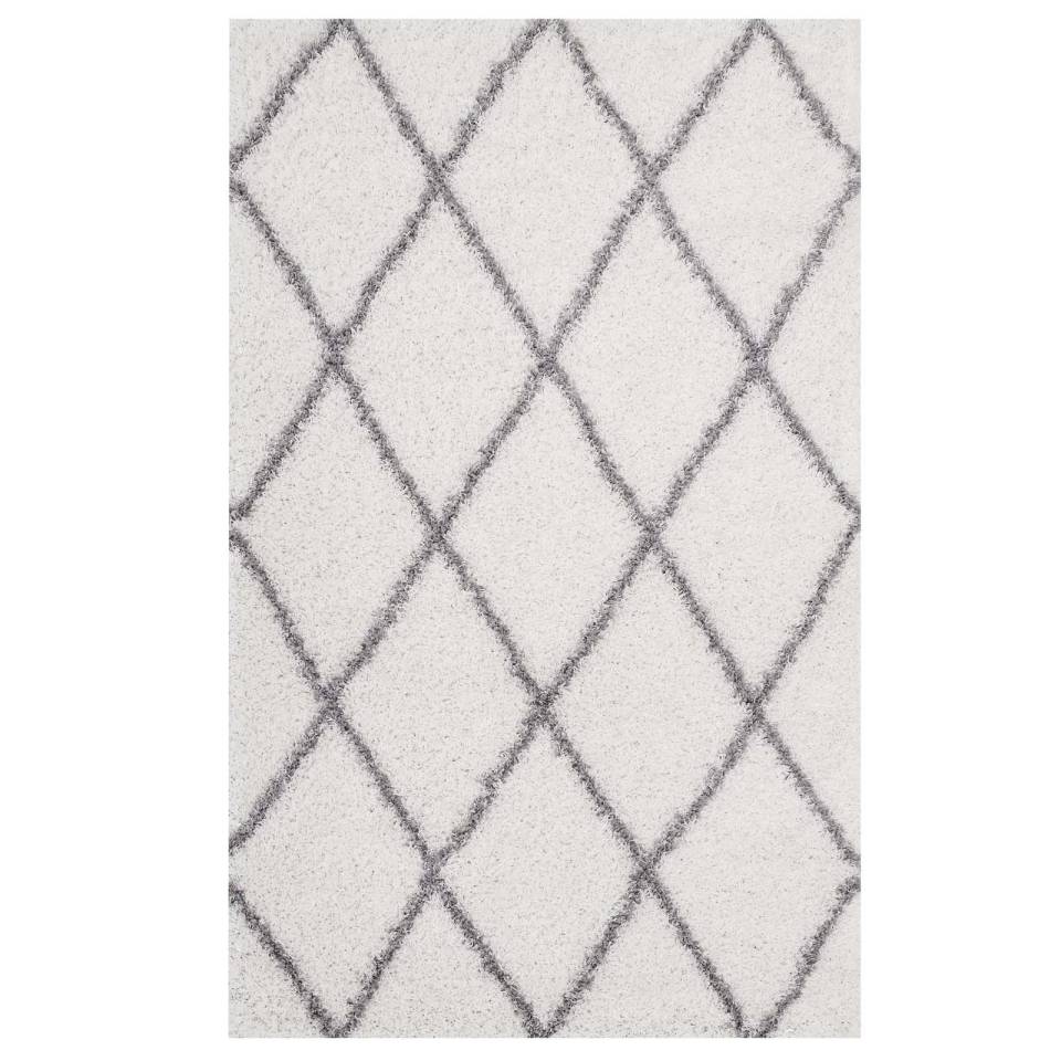 Modway Toryn Diamond Lattice 5x8 Shag Area Rug - R-1144-58 | Rugs | Modishstore - 9
