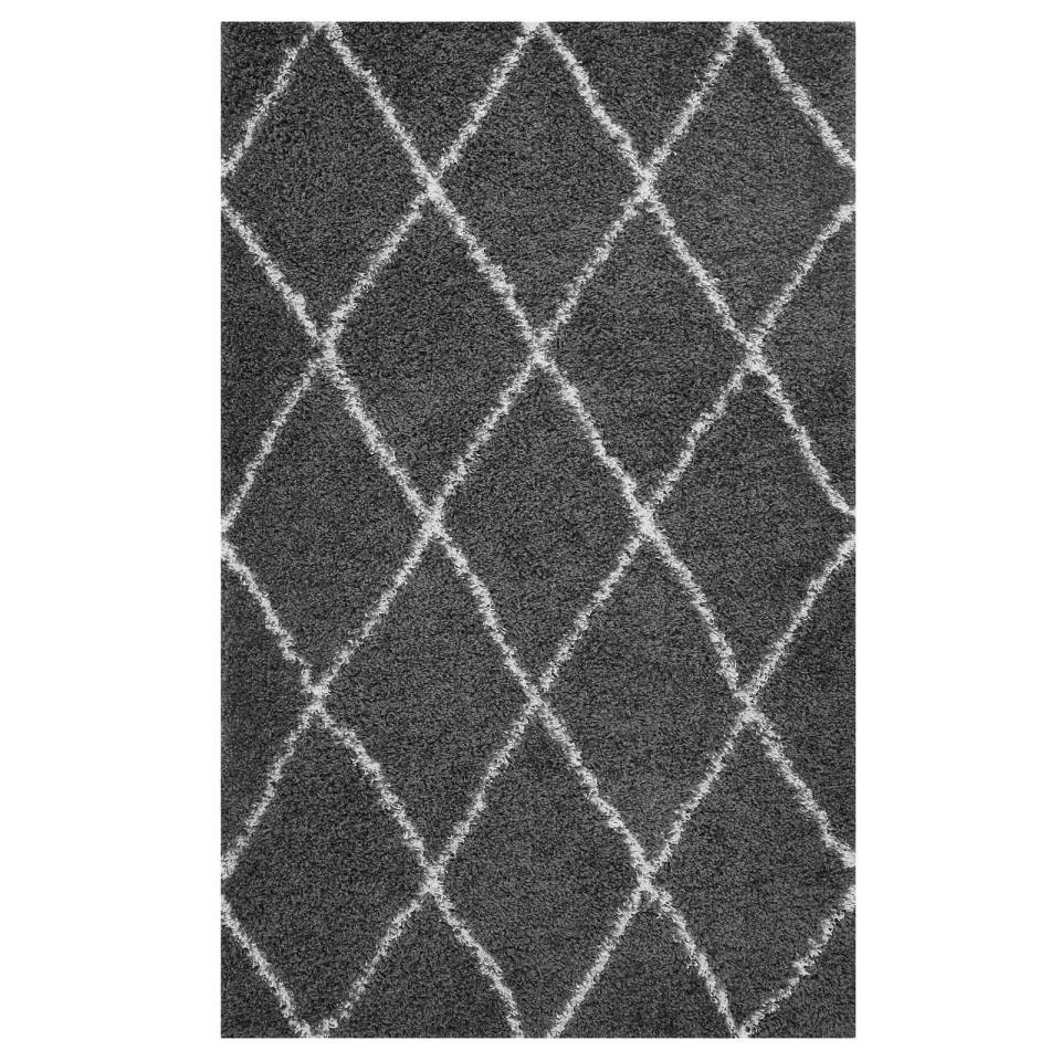 Modway Toryn Diamond Lattice 5x8 Shag Area Rug - R-1144-58 | Rugs | Modishstore - 10