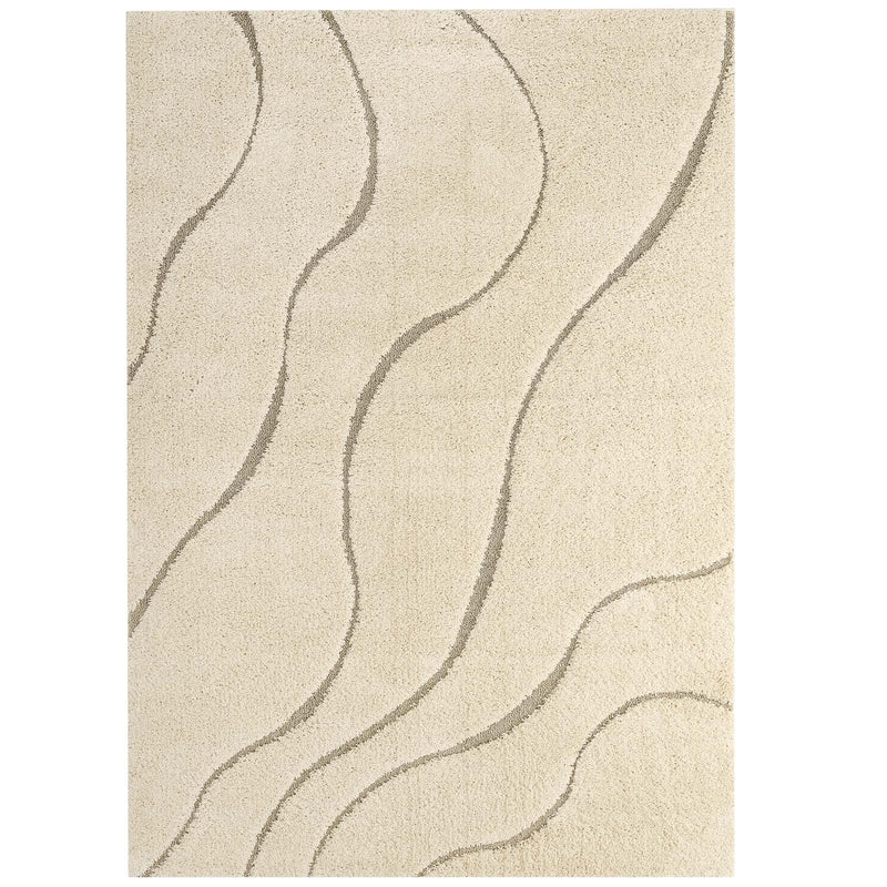 Modway Jubilant Abound Abstract Swirl 5x8 Shag Area Rug - R-1150-58 | Rugs | Modishstore - 1