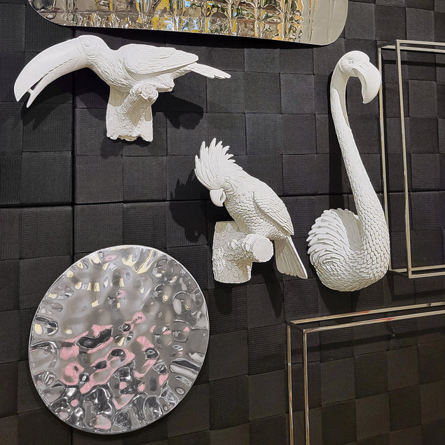 Parrott Bird 12.8"H Wall Art By Gold Leaf Design Group | Animals & Pets | Modishstore - 2