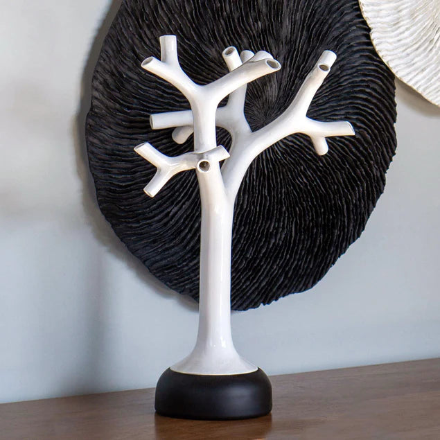 Shinzo Tree 15.7"H Sculpture, By Gold Leaf Design Group | Sculptures | Modishstore - 5