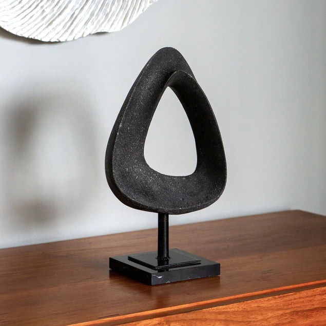 Athena 13"H Sculpture, Black By Gold Leaf Design Group | Sculptures | Modishstore - 4