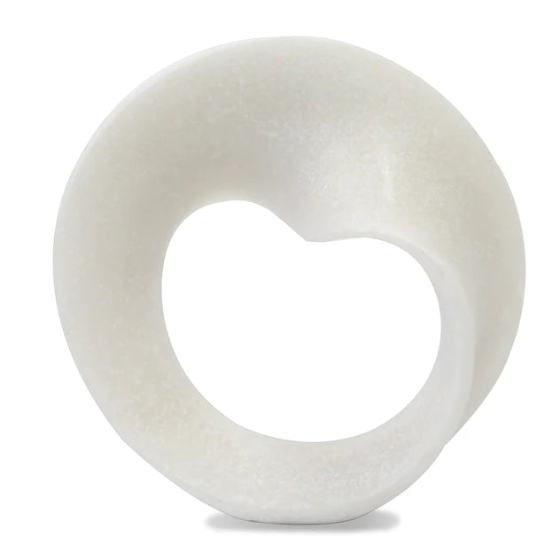 Mercury 7.5"H Sculpture, Cream By Gold Leaf Design Group | Sculptures | Modishstore - 10