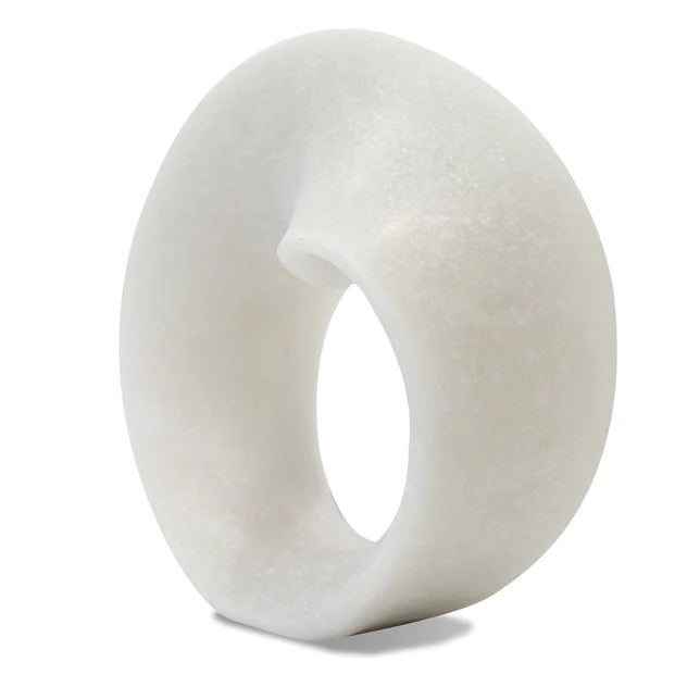 Mercury 7.5"H Sculpture, Cream By Gold Leaf Design Group | Sculptures | Modishstore - 9